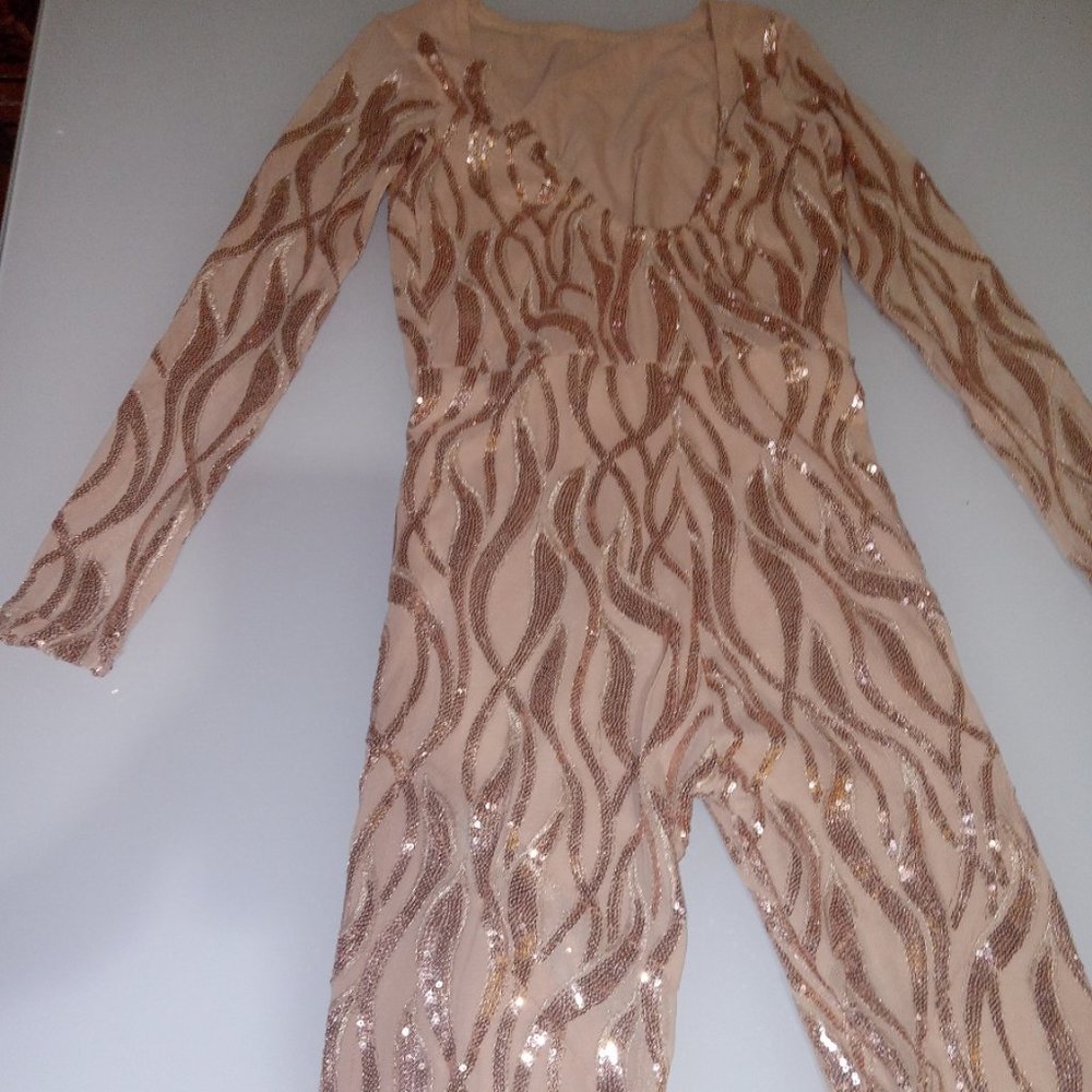 Sequined Jumpsuit